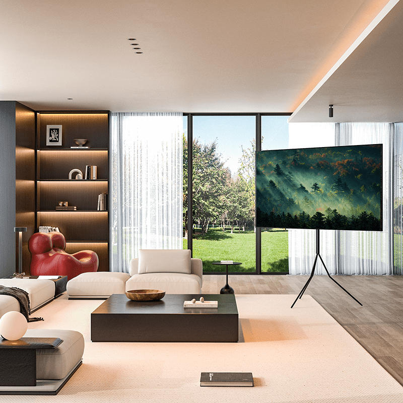 Juno Tripod TV Floor Stand – 8