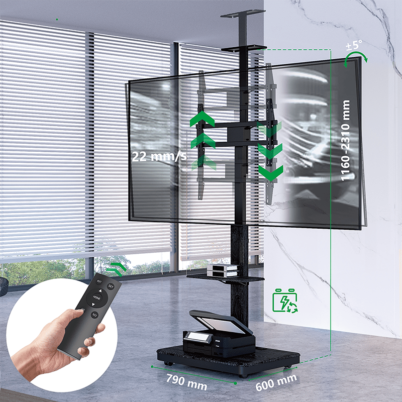 Elite Electric TV Floor Stand – 3