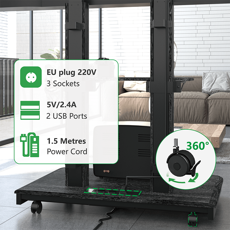 Duolite Electric TV Floor Stand – 7