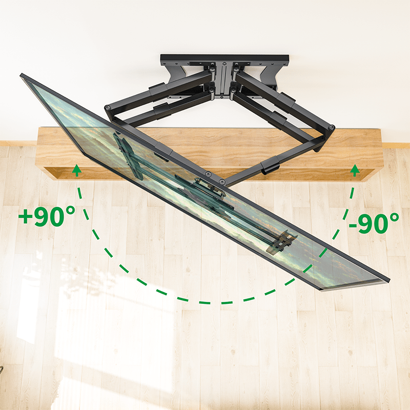 Cratos 100 cm Double Rotate VESA 600 TV Mount – 8