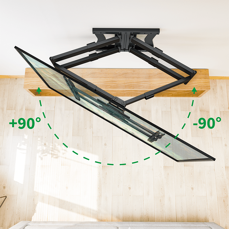 Cratos 120 cm Double Rotate VESA 600 TV Mount – 3
