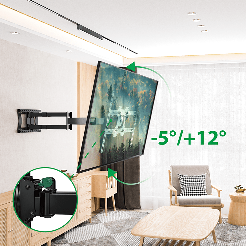 Cratos 120 cm Double Rotate VESA 600 TV Mount – 4