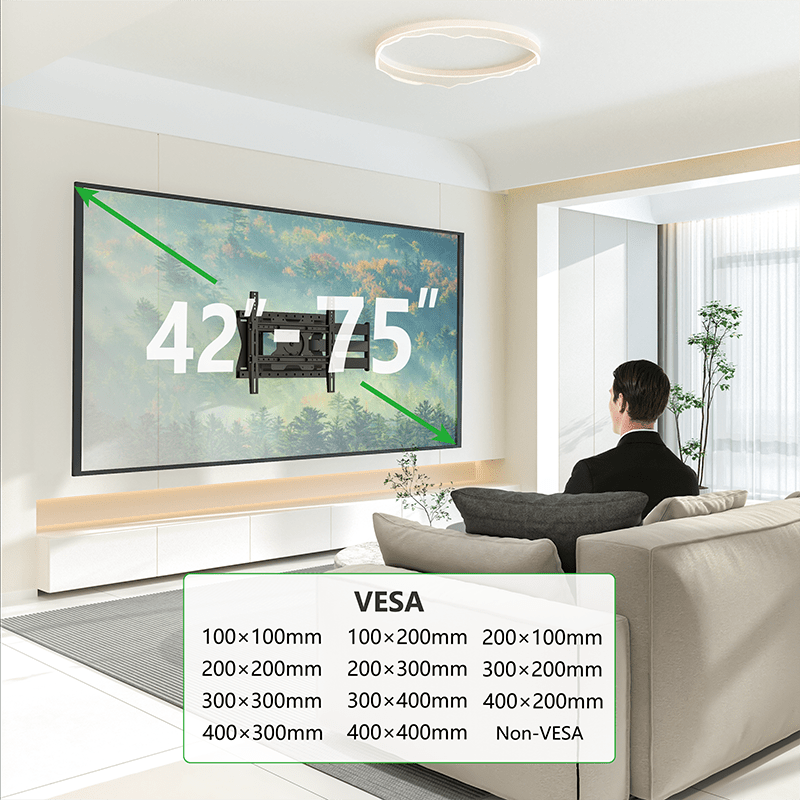 Ferrom 120 cm Rotate VESA 400 TV Mount – 6