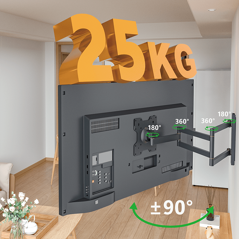 Axis XL 108.5 cm Swivel & Tilt TV Mount – 7