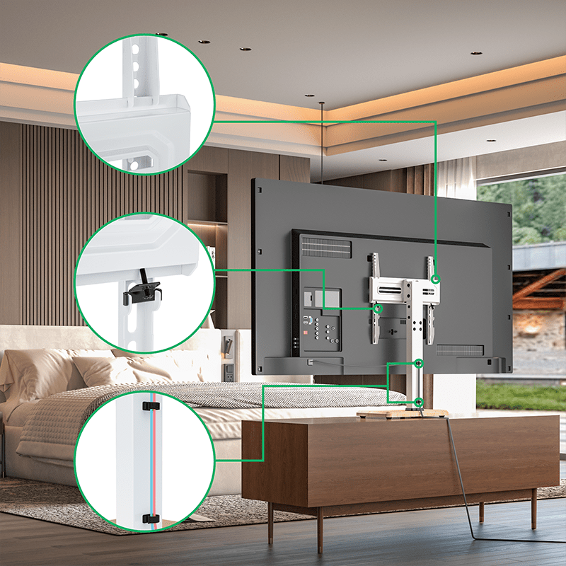 TS1025 TV Table Stand – 4